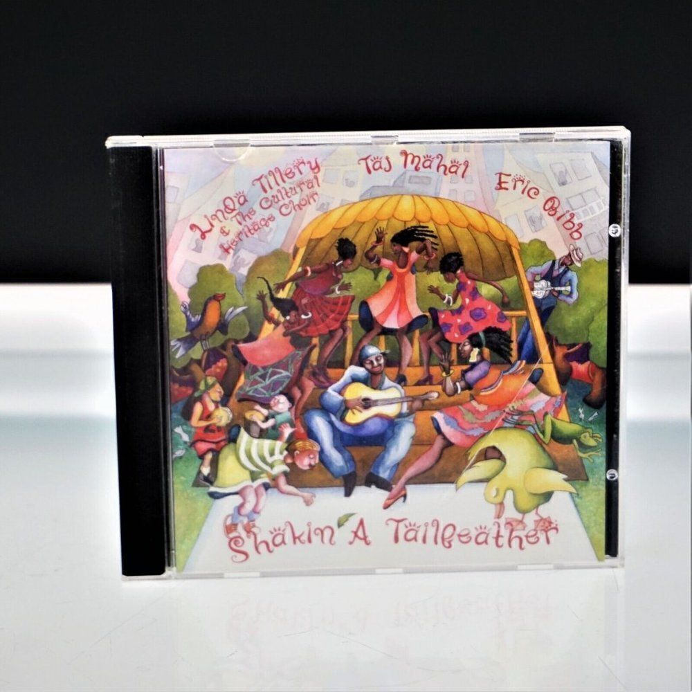 Shakin A Tailfeather Music For Little People Vintage 1997 Rhino Kid Label